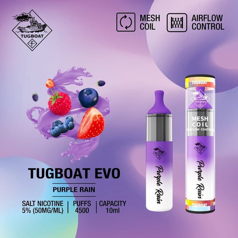 Tugboat EVO 4500 Puffs Disposable Vape 9