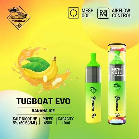 Tugboat EVO 4500 Puffs Disposable Vape 12