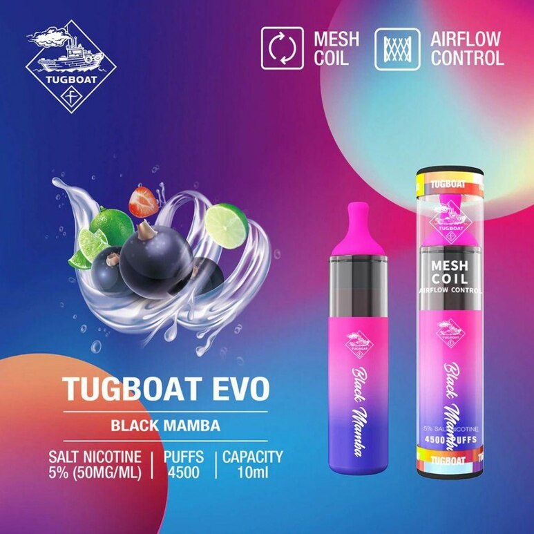 Tugboat EVO 4500 Puffs Disposable Vape 13