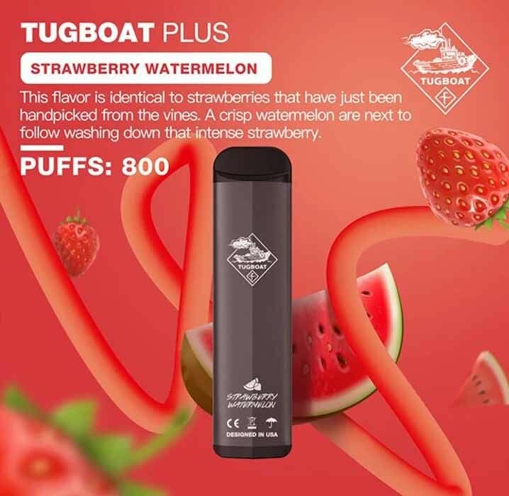Tugboat Plus Strawberry Watermelon Disposable Vape