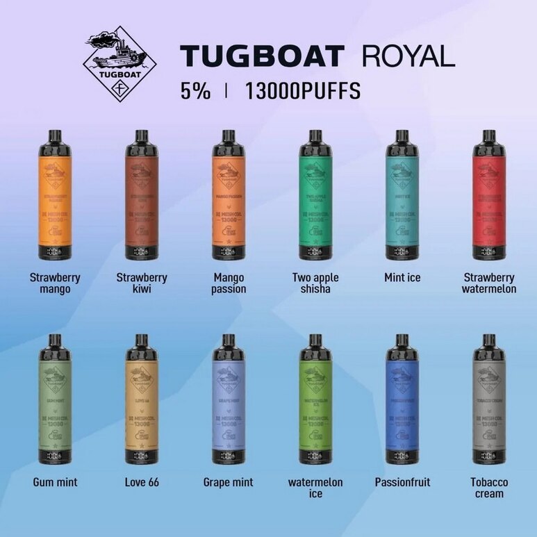 Tugboat Royal 13000 Puffs Disposable Vape