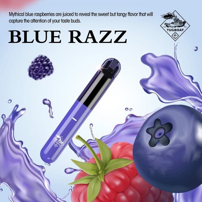 Tugboat V4 Blue Razz Disposable Vape