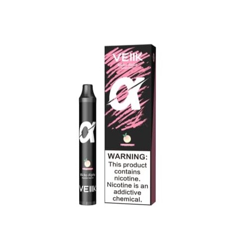 Veiik Micko α (Alpha) Peach Ice Disposable Vape