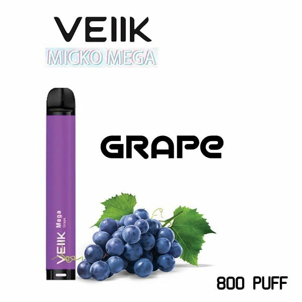 Veiik Mega Grape Disposable Vape