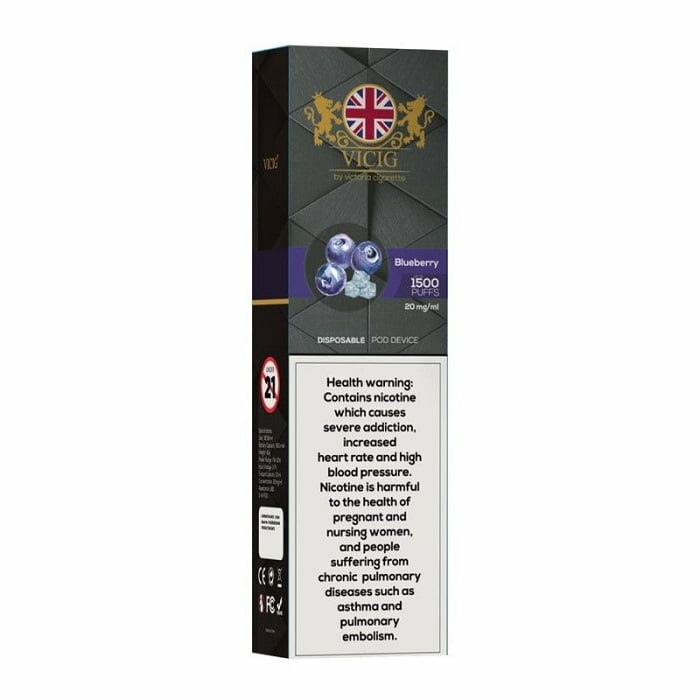 ViCig Blueberry Disposable Vape Device