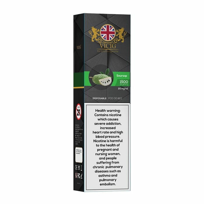 ViCig Soursop Disposable Vape Device