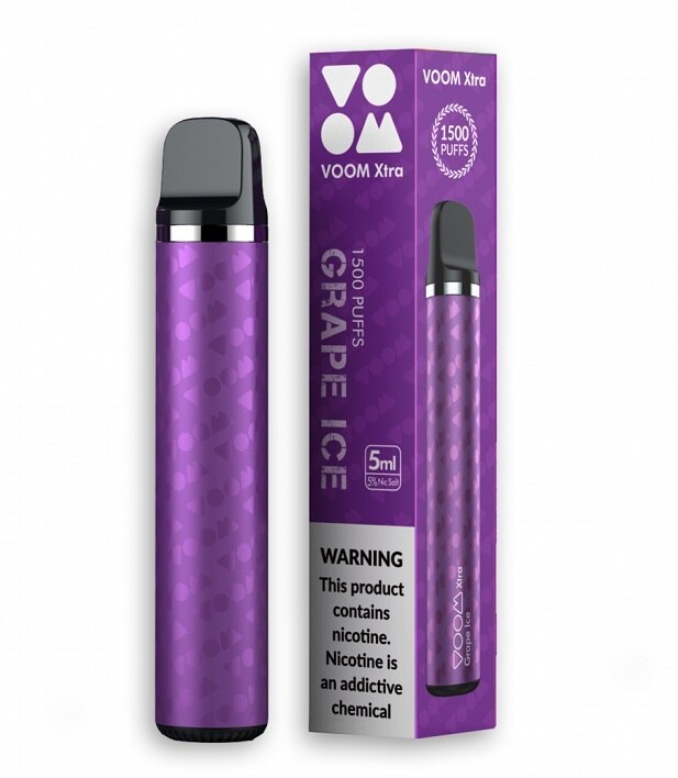 VOOM Bar Xtra Grape Ice Disposable Pod Vape