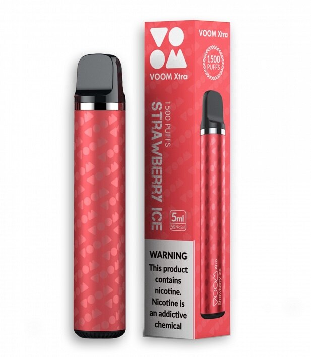 VOOM Bar Xtra Strawberry Ice Disposable Pod Vape