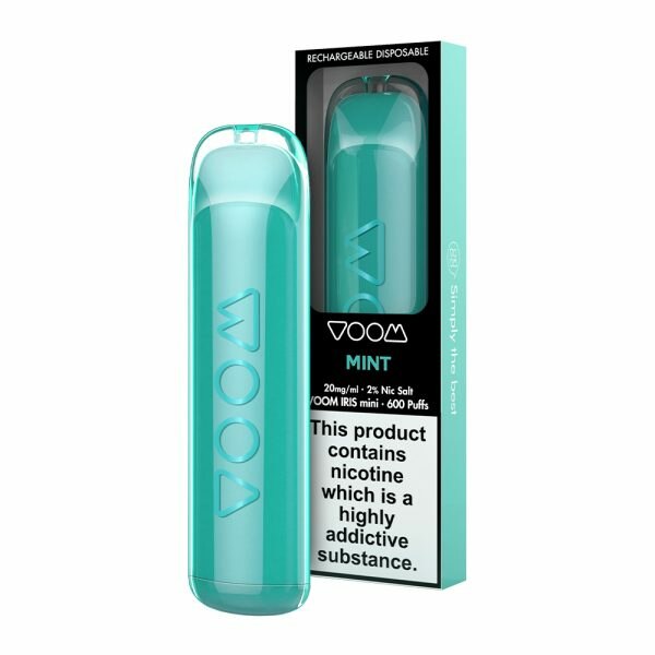 Voom Iris Mint 600 Puffs Disposable Vape