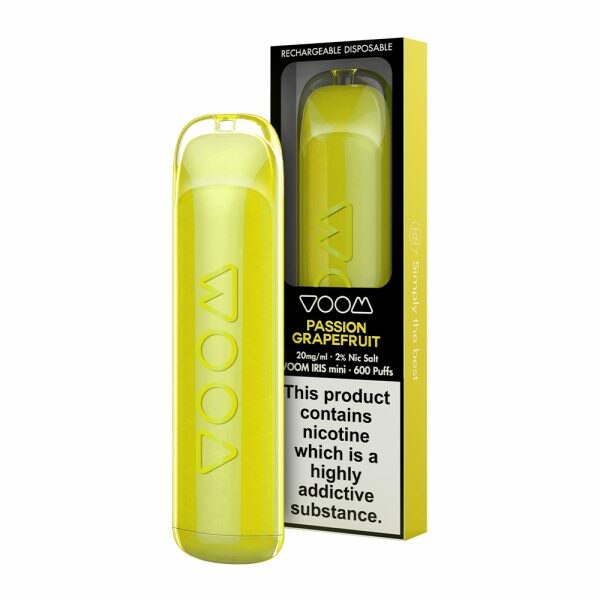 Voom Iris Passion Grapefruit 600 Puffs Disposable Vape