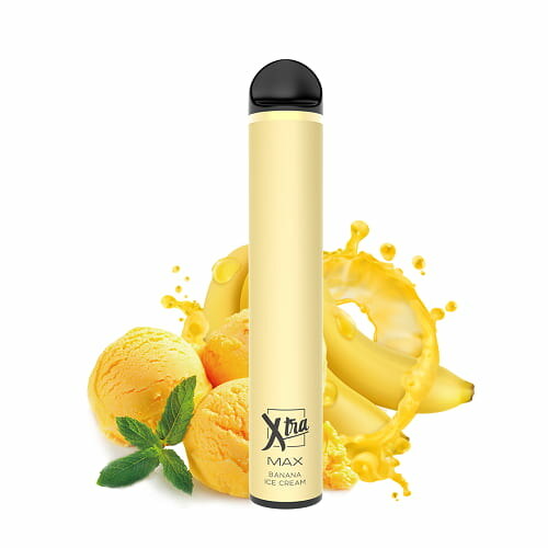 Xtra Max Disposable Vape - Banana Ice Cream