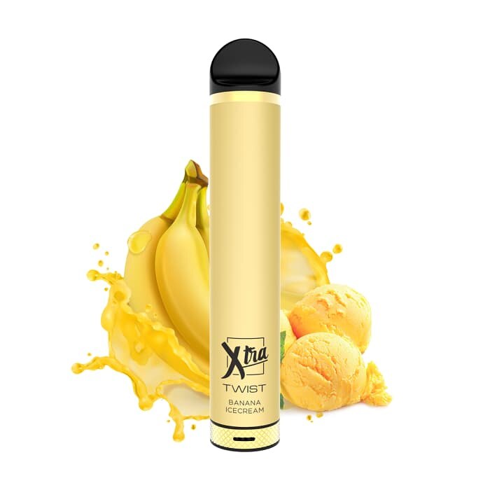 Xtra Twist Disposable Vape - Banana Ice Cream