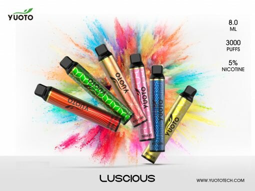 Yuoto Luscious 3000 Puffs Disposable Vape 3