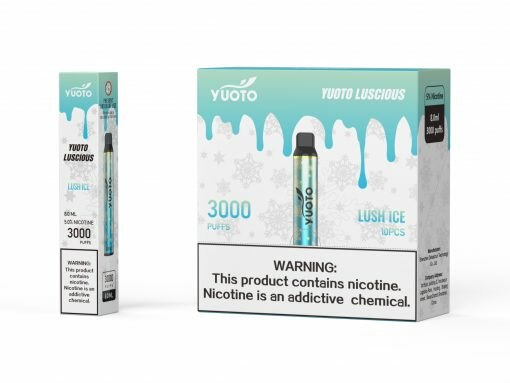 Yuoto Luscious Lush Ice 3000 Puffs Disposable Vape 2